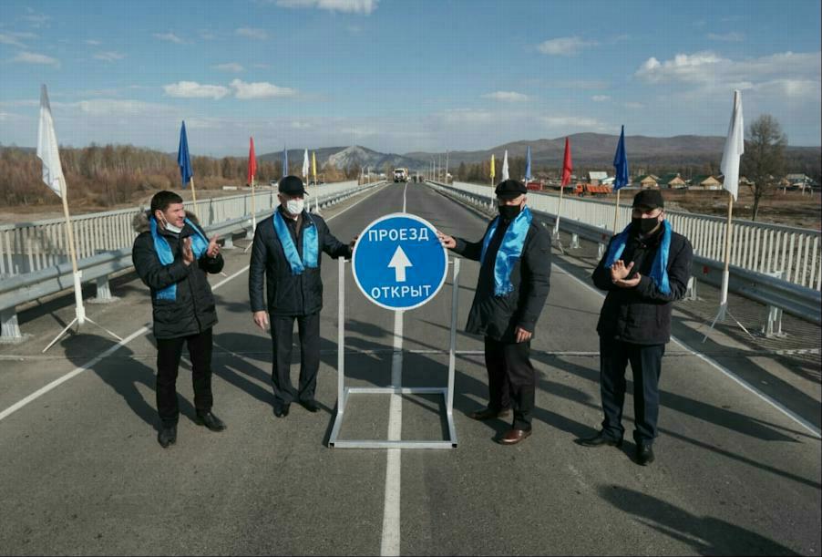 В Бурятии после капитального ремонта открыли участок автодороги Романовка – Багдарин